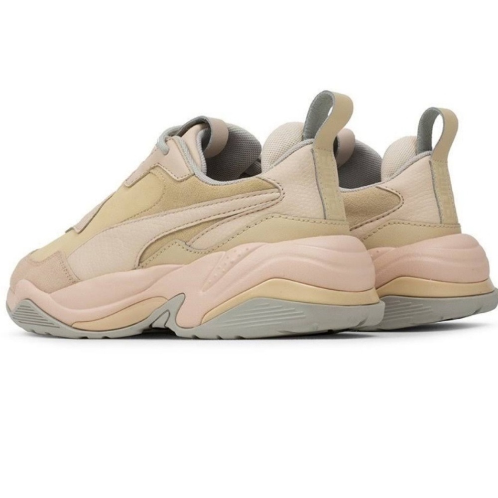 Women's Beige Sneakers - Picture 4 of 5